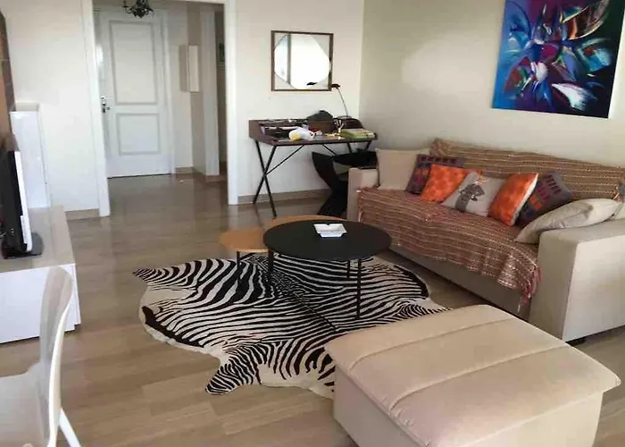 דירה Luxurious Large 2 With Panoramic Sea View, Ac