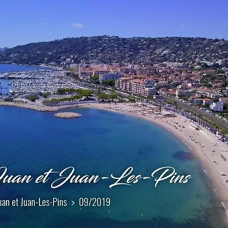 Luxurious Large 2 With Panoramic Sea View, Ac 昂蒂布