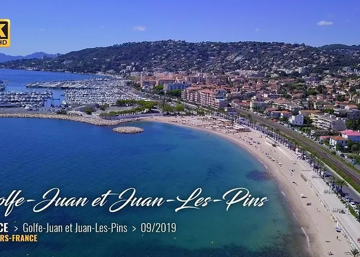 Luxurious Large 2 With Panoramic Sea View, Ac Antibes